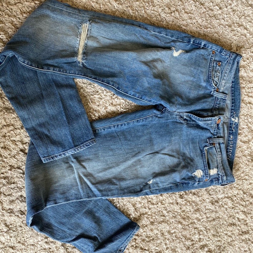 Distressed Jeans
